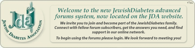 JewishDiabetes.org Forum
